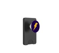 Yellow Lightning Bolt Print Symbol Simple Gift PopSockets PopWallet for MagSafe