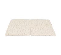 Yellow Lily playmat Beige 120x120
