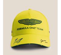 Yellow Lime Aston Martin F1 Fernando Alonso Team Driver Cap 2025