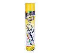 Yellow Line Marker - Spray Paint for Football Pitch, Car Parks, Floors & Warehouses - 12 x 750ml