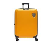 Yellow Logo Cabin Trolley Synthetic - female - Blauer - Cabin Bags - Yellow - ONE SIZE - Suitcases ONE SIZE