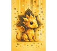 Yellow Lotus Dragon || Lined Notebook, 6x9, 120 Pages: For journaling, daydreaming, doodles, notes, or divine downloads-this radiant companion brings a golden glow to every page.