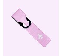 Yellow Luggage Tags - 25cm Long PVC Id Tag, Waterproof & Durable, Write Your Name & Contact, for Suitcase, Carry-on, Handbag (Pink)