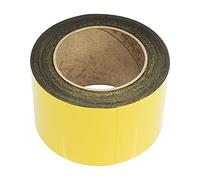 Yellow Magnetic Racking Tape 10m x 50mm - Wipeable Label Strip for Shelving, Warehouse & Inventory, Flexible, Cut-to-Size, Reusable