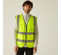 Yellow male 3XL Regatta Professional Men's Pro HI-VIS Executive Vest Yellow, Size: 3XL