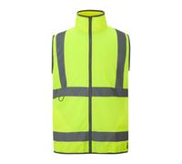 Yellow male 3XL Regatta Professional Men's Pro HI-VIS Gilet Yellow, Size: 3XL