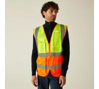 Regatta Mens Pro Hi-Vis Executive Vest - Yellow/Orange - L
