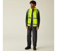 Yellow male M Regatta Professional Men's Pro HI-VIS Gilet Yellow, Size: M