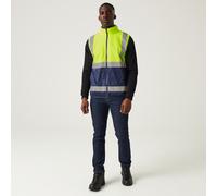 Yellow male XL Regatta Professional Men's Pro HI-VIS Gilet Yellow, Size: XL