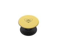 Yellow - Mama Heart Hands Minimalist Line Art Mother PopSockets Adhesive PopGrip