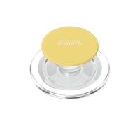 Yellow - Mama Retro Bubble Letters Groovy Heart PopSockets PopGrip for MagSafe