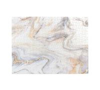 Yellow Marble Print,500 Pieces Puzzles for Adults-Wooden Jigsaw Puzzle for Adults Elderly