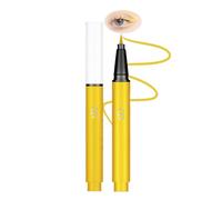 Yellow Matte UV Glow Eyeliner Pen & Face Paint - Waterproof Quick Dry Long Lasting Neon Color that Shines Under Black Light for Party Festival Glow Event Creative Eye Makeup and Face Art (Yellow)