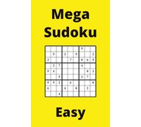 Yellow Mega Sudoku Book, 9x9 Puzzles, 150 Pages, 5x8, Easy