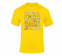 Yellow Mental Health T Shirt - Children’s VE Day T Shirts Girls Boys Top for School Awareness & Support Events Yellow 7-8 Years Style 01