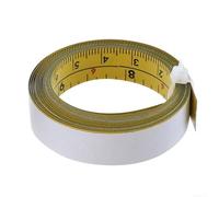 Yellow Metal Measuring Tape with Chinese and English Scale Perfect for Various Materials Including Wood and Glass (2Meter)