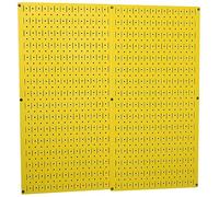 Yellow Metal Pegboard By Wall Control - 2 Pack