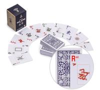 Yellow Mountain Imports American Mah Jongg (Mahjong) Playing Cards, Indigo - 178 Card Set