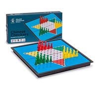 Yellow Mountain Imports Magnetic Chinese Checkers Halma Travel Set Age 5+, 24.8 centimeters - Folding, Portable Board Game Set