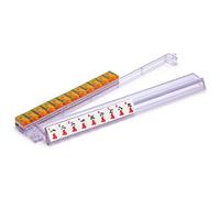 Yellow Mountain Imports Modern Mahjong Racks With BuiltIn PushersSet Of 4