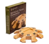 Yellow Mountain Imports YMI Mexican Train Dominoes Wood Hub, 14.8 cm
