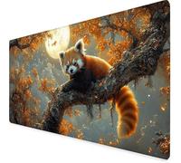 Yellow Mouse Pad Large 1200x600mm, Panda Gaming Mouse Pad Waterproof Desk Mat with 3MM Stitched Edges, Non-Slip Rubber Base Mousepad Computer Accessories for Gaming, PC, Office, Home, Gifts -yym25097C