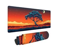 Yellow Mouse Pad Large 1200x600x3mm, Landscape Gaming Mouse Pad Waterproof Desk Mat with 3MM Stitched Edges, Non-Slip Rubber Base Mousepad Computer Accessories for Gaming, Laptop, Office -hjw2601RN