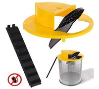 Yellow Mouse Trap Flip Slide Bucket Lid Mouse Rat Trap Mousetrap Catcher With Ladder Uk