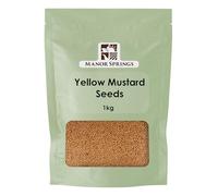 Yellow Mustard Seeds 1kg by Manor Springs