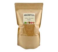 Yellow Mustard Seeds 1kg - Wholerich Foods