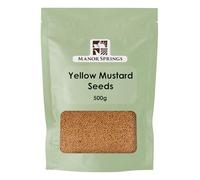 Yellow Mustard Seeds 500g by Manor Springs