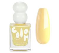 Yellow Nail Polish - Butter Yellow Nail Varnish - Bright Pastel yellow Sunshine Breathable Nail Paint - 60 Seconds Super Shine Nail Polish Quick Drying& Chip Resistant Manicure - 12ml