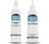 Yellow Nail Solution 75 ML + Shoe and Sock Spray 150 ML | bRITTLE Nail Treatment | No Infected Swab Application | Cream + Preventive Spray Ultimate Combopack