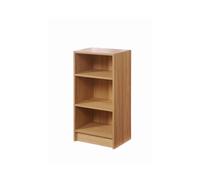 Yellow Oak 3 Tier Bookcase Freestanding Storage Unit Living Room Office Bedroom