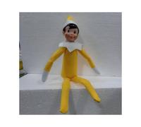 (Yellow) On Shelf The 30cm Elf Doll Christmas Gift Tradition Toy Xmas Cute Decoration