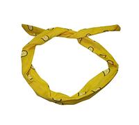 Yellow Paisley Print Wire Headband