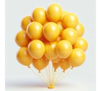 Yellow Party Balloons Pack 25pcs 10Inch Latex Balloons Girls Women Birthday Baby Shower Wedding Anniversary Engagement Sunshine Party Decorations