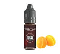 Yellow Peach Food Flavouring Drops | High Strength Natural Concentrated Essence for Baking, Drinks, Desserts & More | 10ml