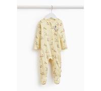Yellow Peter Rabbit Sleepsuit Up to 1 mth