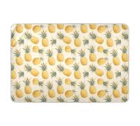 Yellow Pineapples Extra Large Resuable Toddler Mattress Pads Soft Absorbent Potty Training Sheets Cover Portable Diaper Pads for Kids Adults Pets 52" L x 34" W