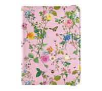 Yellow Pink Roses Passport and Vaccine Card Wallet Combo Travel Documents Organizer Protector Passport Holder Case for Travel Essential Waterproof