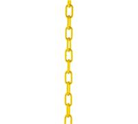 Yellow Plastic Chain 10mm Short Link 25 Metre