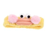 Yellow Plush Makeup Headband Cute Big Eyed Cartoon