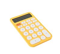 Yellow Pocket Calculator Office Calculator Electronic Calculator Portable Mini Calculator for Outdoor