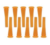 Yellow Poultry Hair Removal Stick Cowhells 10pcs for Chicken Goose | Quick Hair Removal, Portable Lightweight Design, Stable Performance, Supermarkets Slaughter House Use
