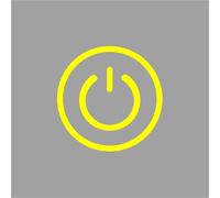 Yellow Power Metal Push Button Switch 5V 12V 24V 220V 1Pcs(19mm,MOMENTARY_12-24V)