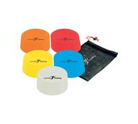 (Yellow) Precision Training Round Marker Multisport Training Discs Multicolor 10 Disc Set (2020)