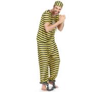 Yellow prisoner costume