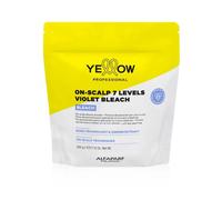 Yellow Professional Bleach On-Scalp 7 Levels Violet Bleach Powder 500g