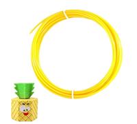 Yellow PTFE Te/Flon Tube,PTFE Tube for 1.75mm Filament,3D Printer PTFE Filament Bow/den Tubing,3D Printing Accessories,PTFE Te/Flon Tube for 3D Printer Pen,Bow/den Tube,PTFE Te/Flon Hose(#Yellow)
